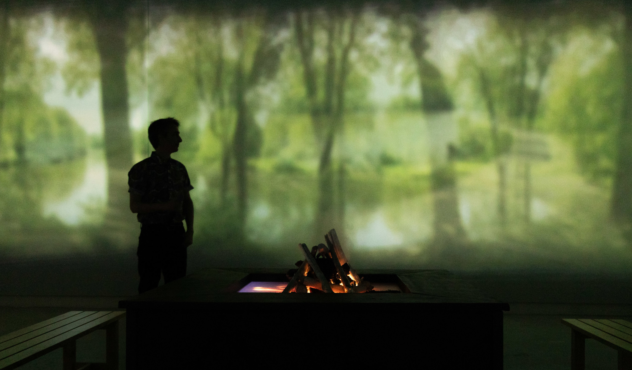 Feed the Fires park imagery created by AI in response to visitor stories